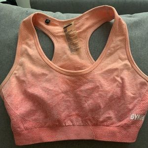 2 gymshark ombré sports bras